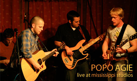 Lander performs Popo Agie at Mississippi Studios