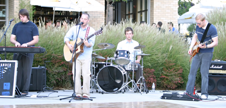 Lander at the Sanford Wedding