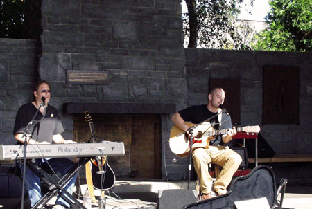 Tyler Stenson at the Lake Oswego Farmer's Market