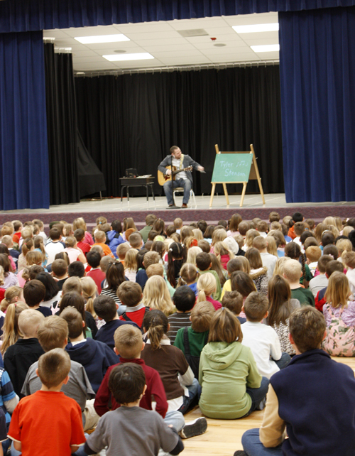 Tyler Stenson at North Park Elementary