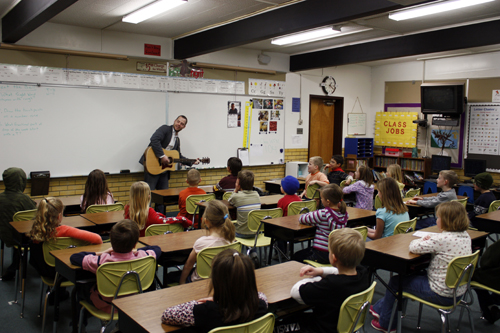 Tyler Stenson at North Park Elementary