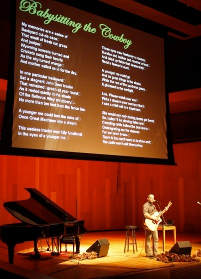 Tyler Stenson at the Performance Hall - Utah State University