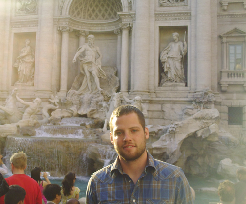 Tyler Stenson in Rome, IT