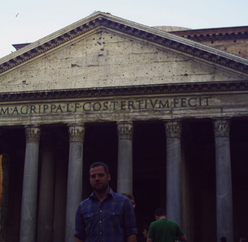 Tyler Stenson at the Pantheon