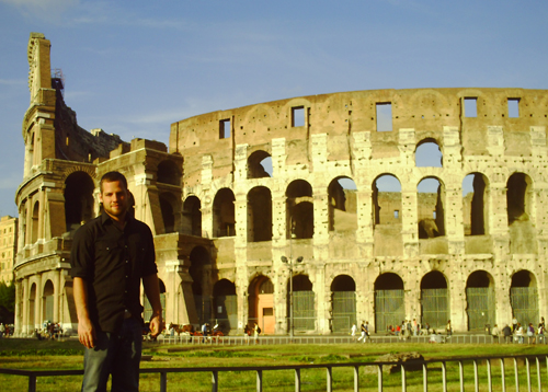 Tyler Stenson at the Coliseum