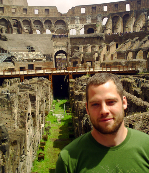 Tyler Stenson at the Coliseum