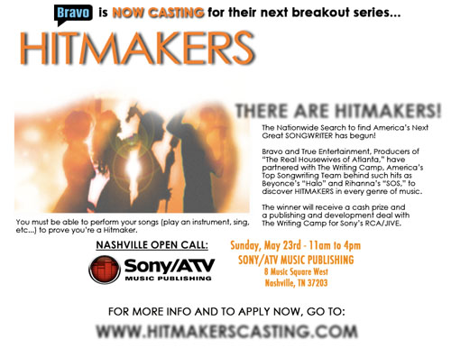 Hitmakers Audition for Bravo
