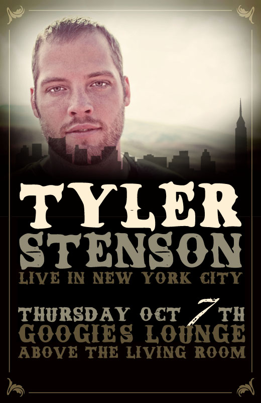 Tyler Stenson live in New York City