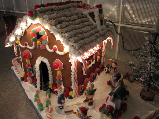 Hand-Made Gingerbread House