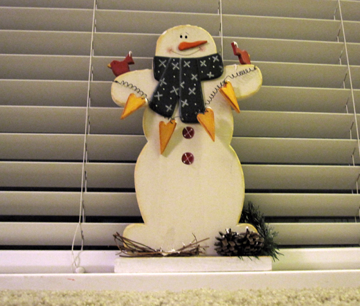 Frosty the Window Snowman