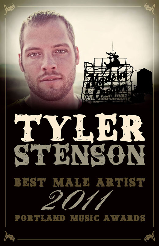 Vote Tyler Stenson as Portland's "Best Male Artist"