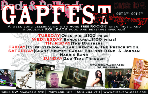 GapFest 2011 at the Buffalo Gap Saloon