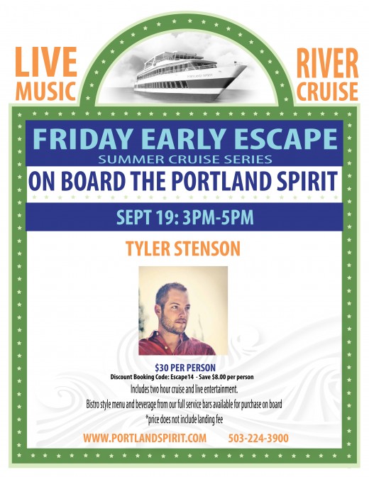 Portland Spirit Friday Early Escape Cruise