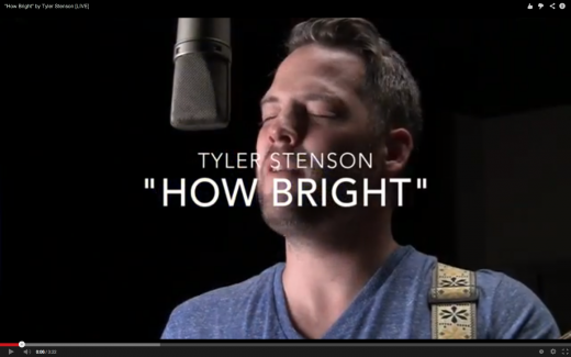 Tyler Stenson - How Bright [LIVE]
